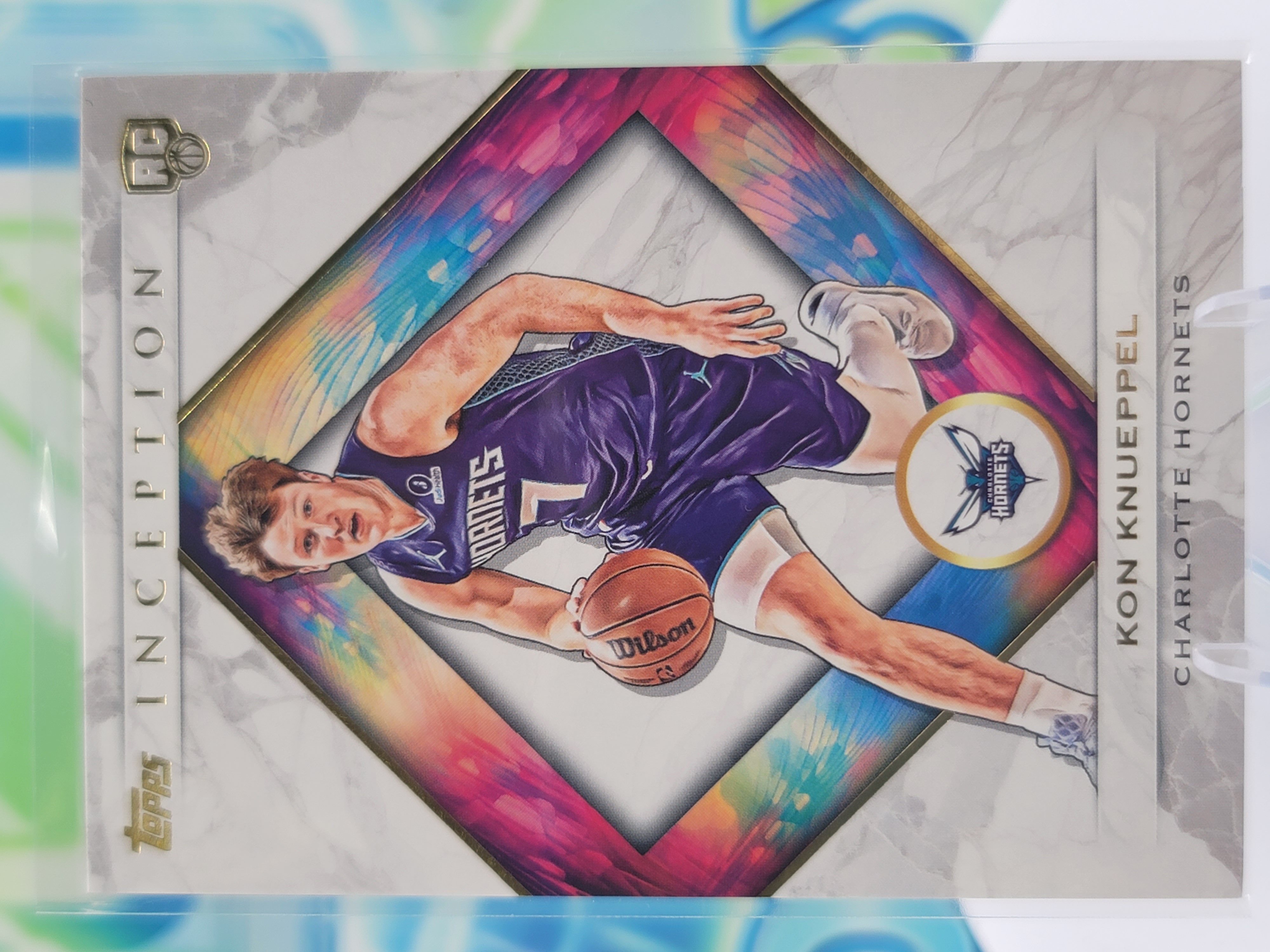 2026 Topps Inception Kon Knueppel — 2026 Topps Inception Purple Kon Knueppel # / 125