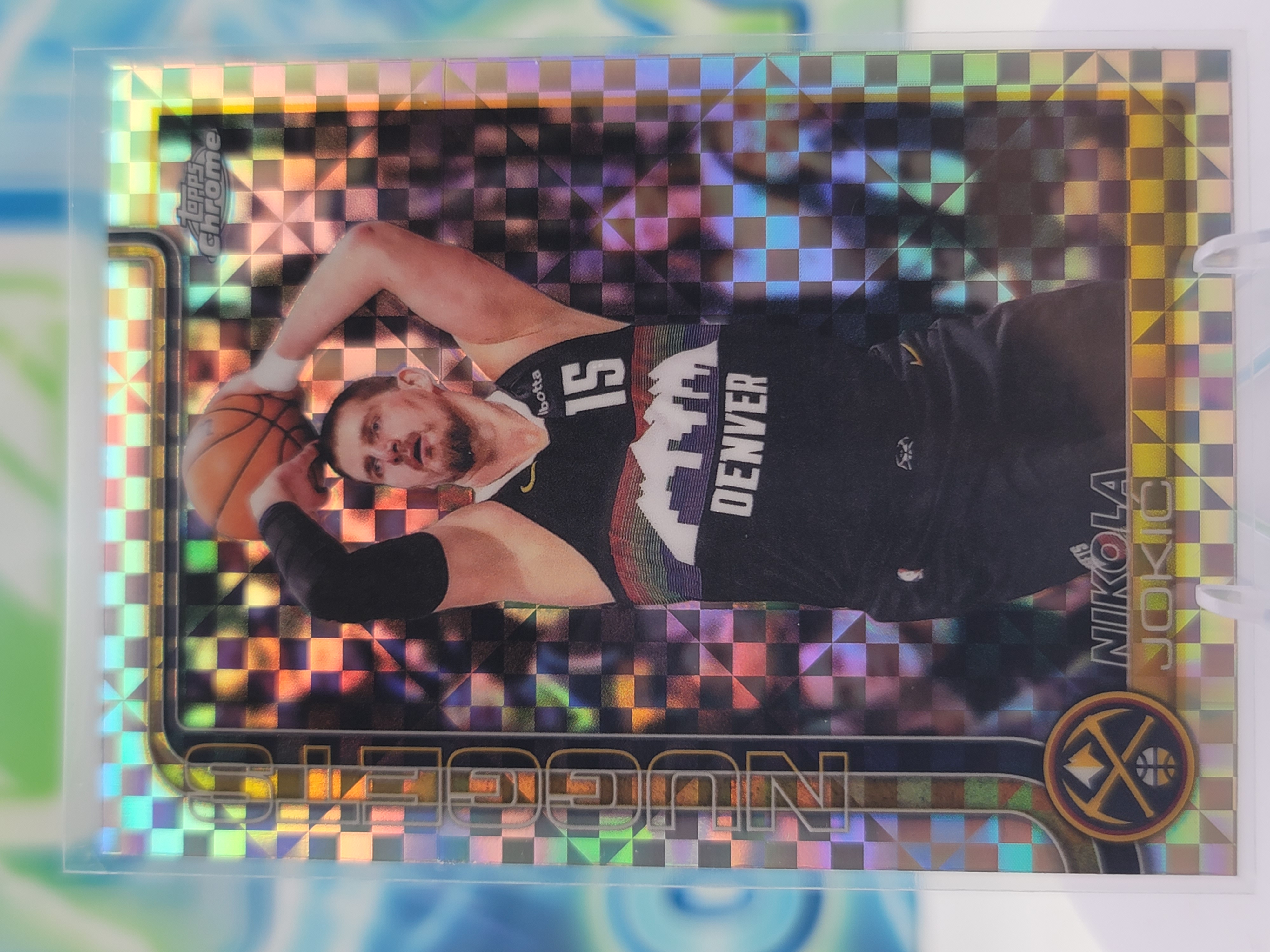 2026 Topps Chrome Update Nikola Jokic — 2026 Topps Chrome Update Prism Refractor Nikola Jokic