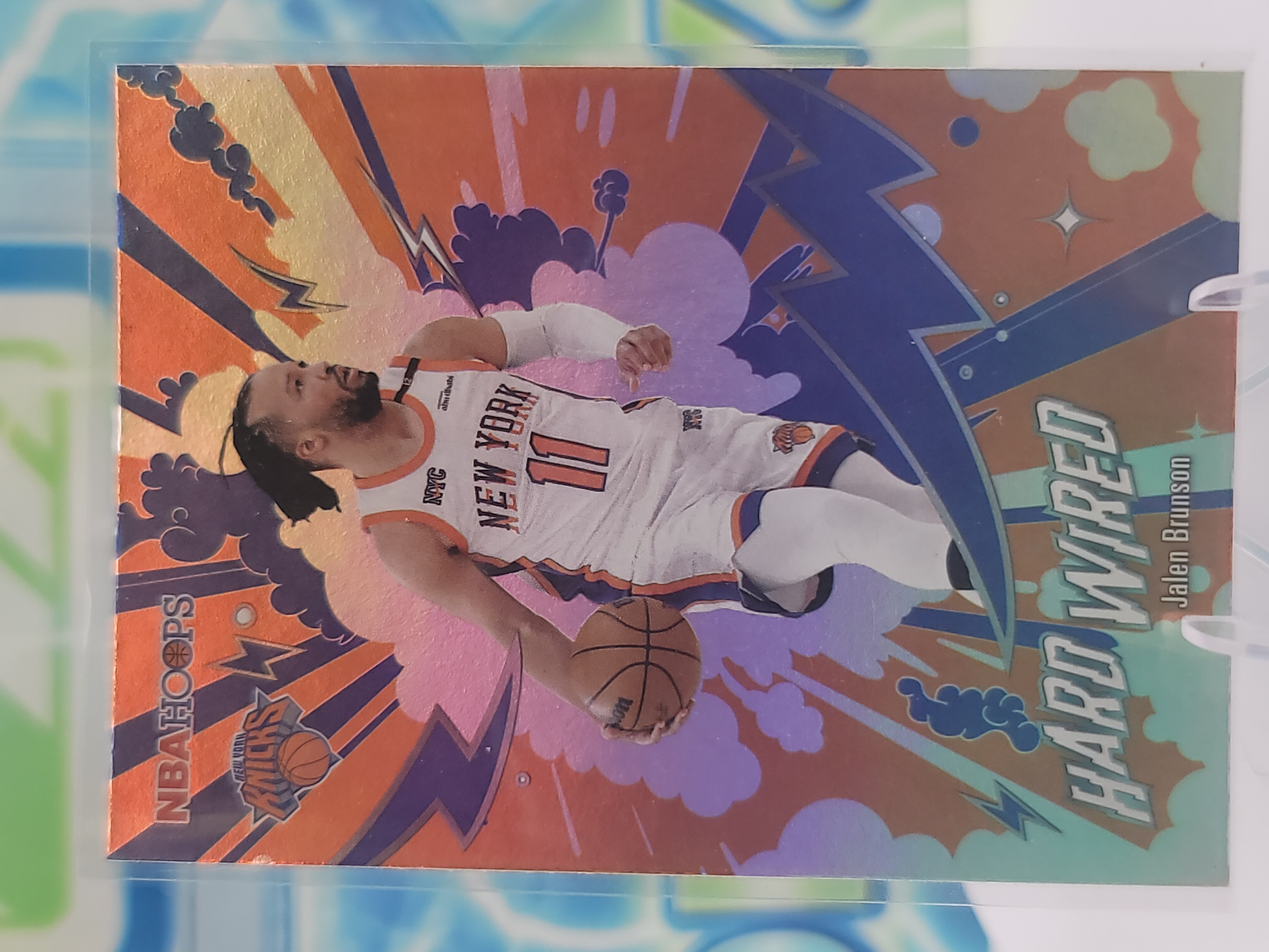 2026 Topps NBA Hoops Jalen Brunson — 2026 Topps NBA Hoops All Star 2025 Sand Glitter Jalen Brunson