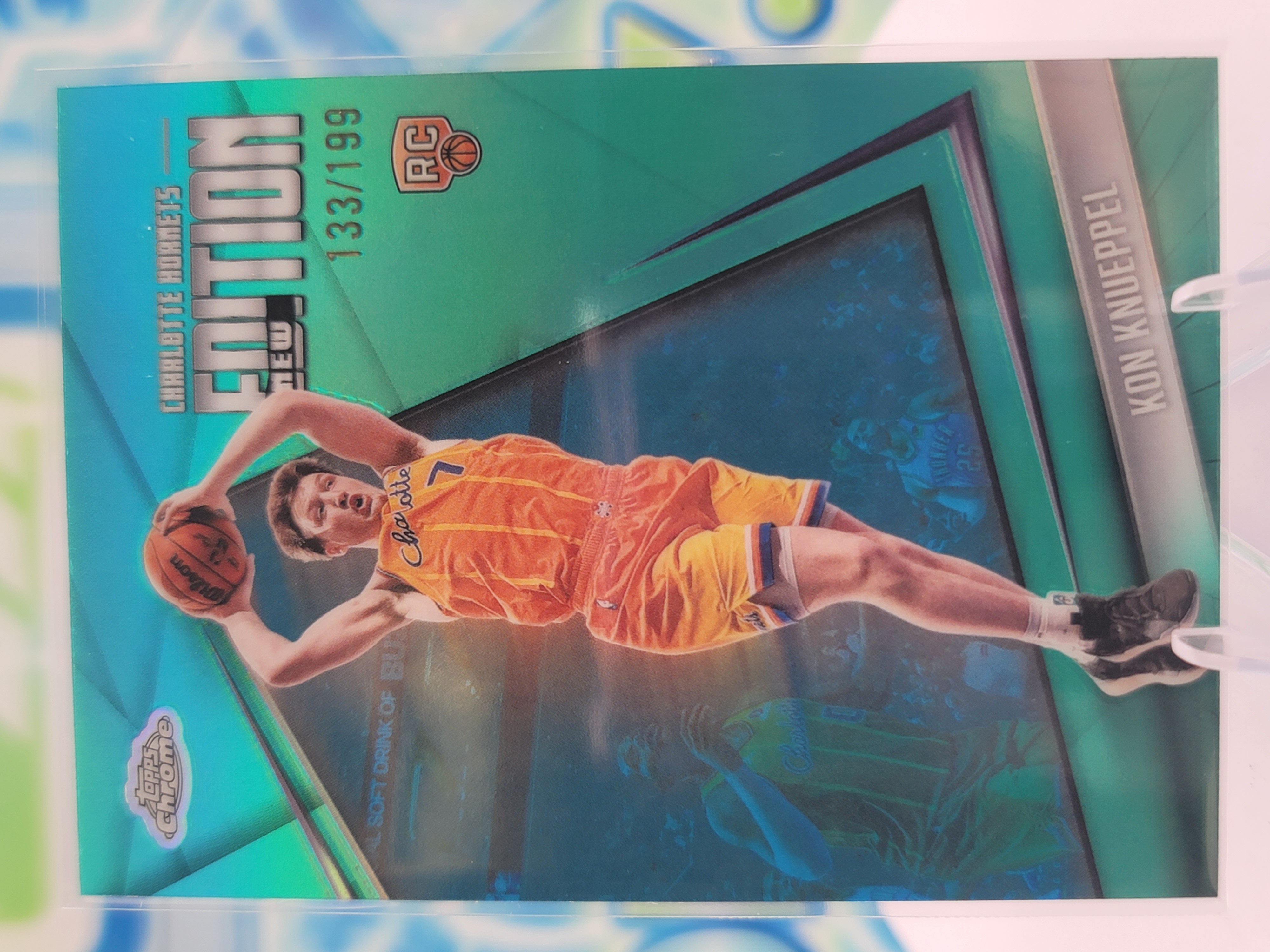 2026 Topps Chrome Update Kon Knueppel — 2026 Topps Chrome Update Unfazed Kon Knueppel Rookie