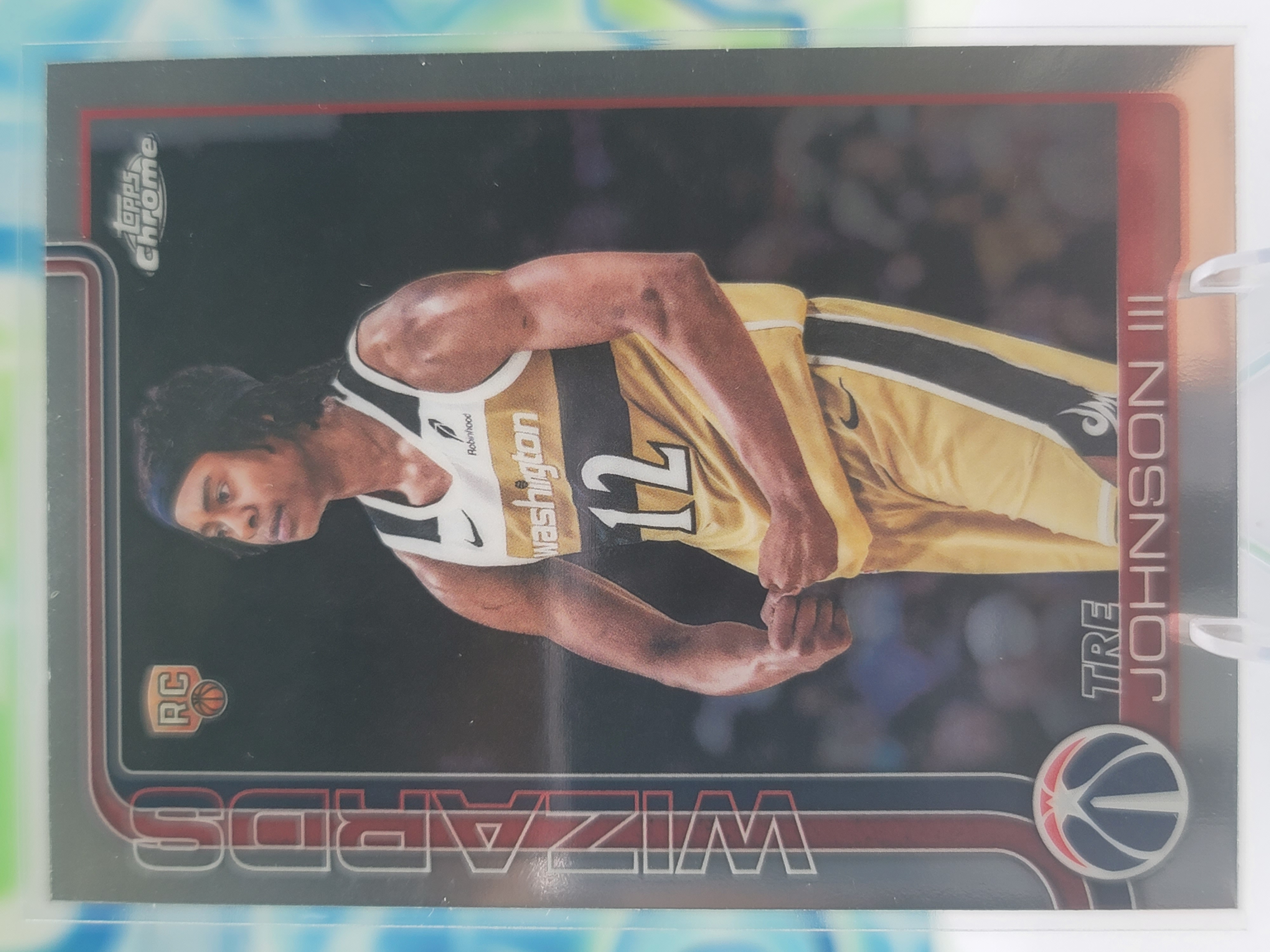 2026 Topps Chrome Update Tre Johnson III — 2026 Topps Chrome Update Go Time Tre Johnson III Rookie