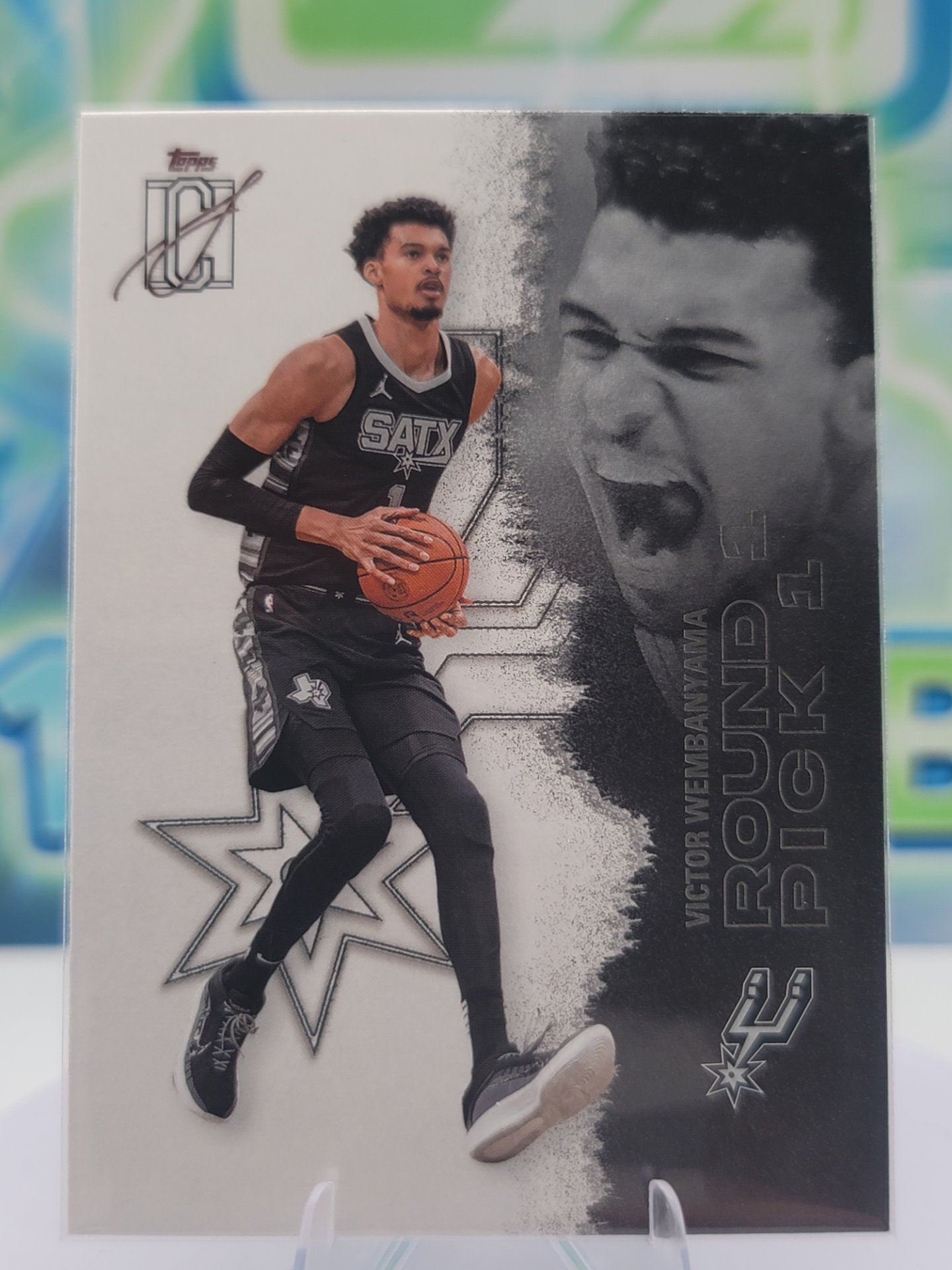 2026 Topps Signature Class Victor Wembanyama — 2026 Topps Signature Class After Image Victor Wembanyama