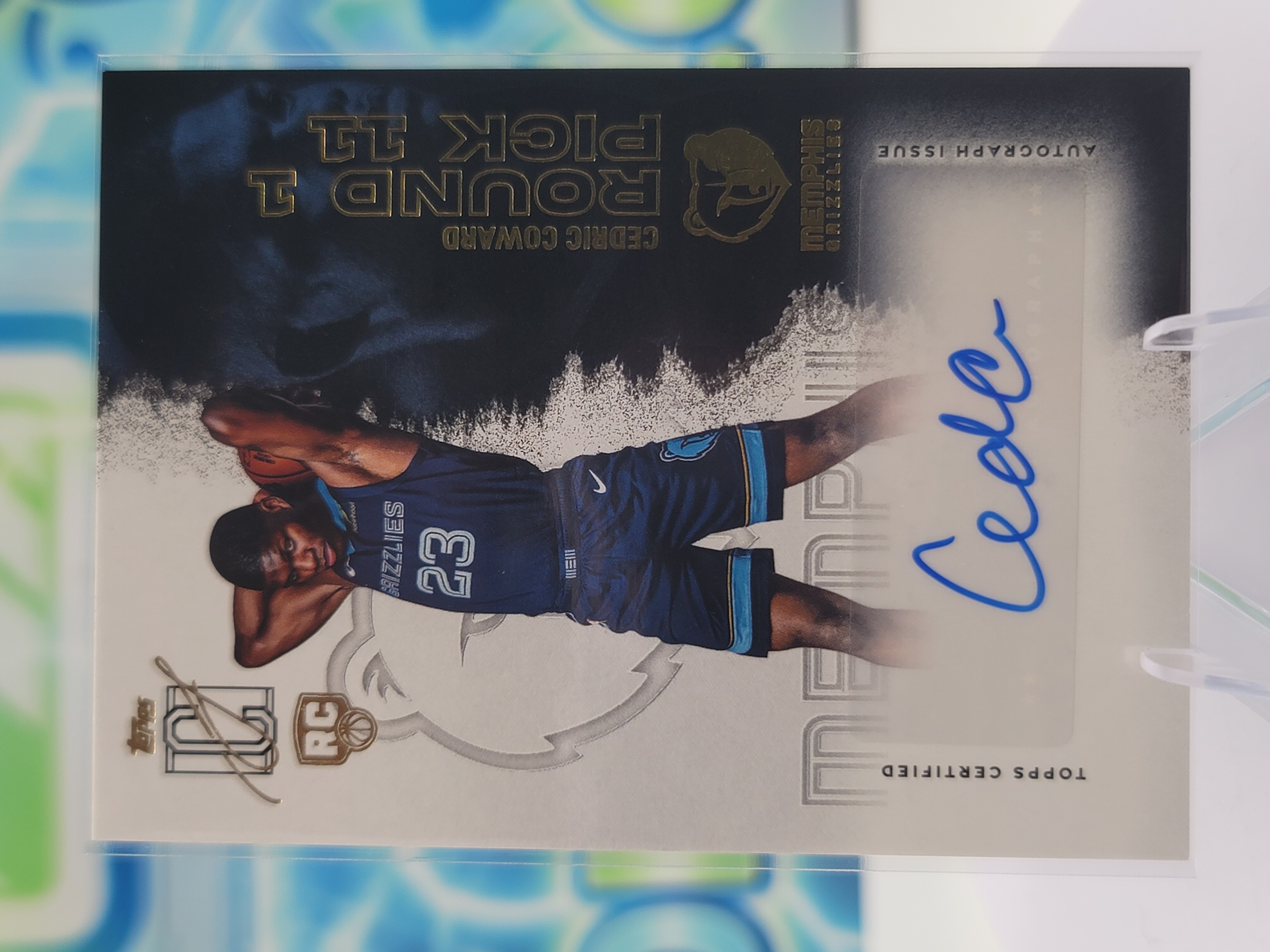 2026 Topps Signature Class Cedric Coward — 2026 Topps Signature Class Auto Cedric Coward Rookie Autograph