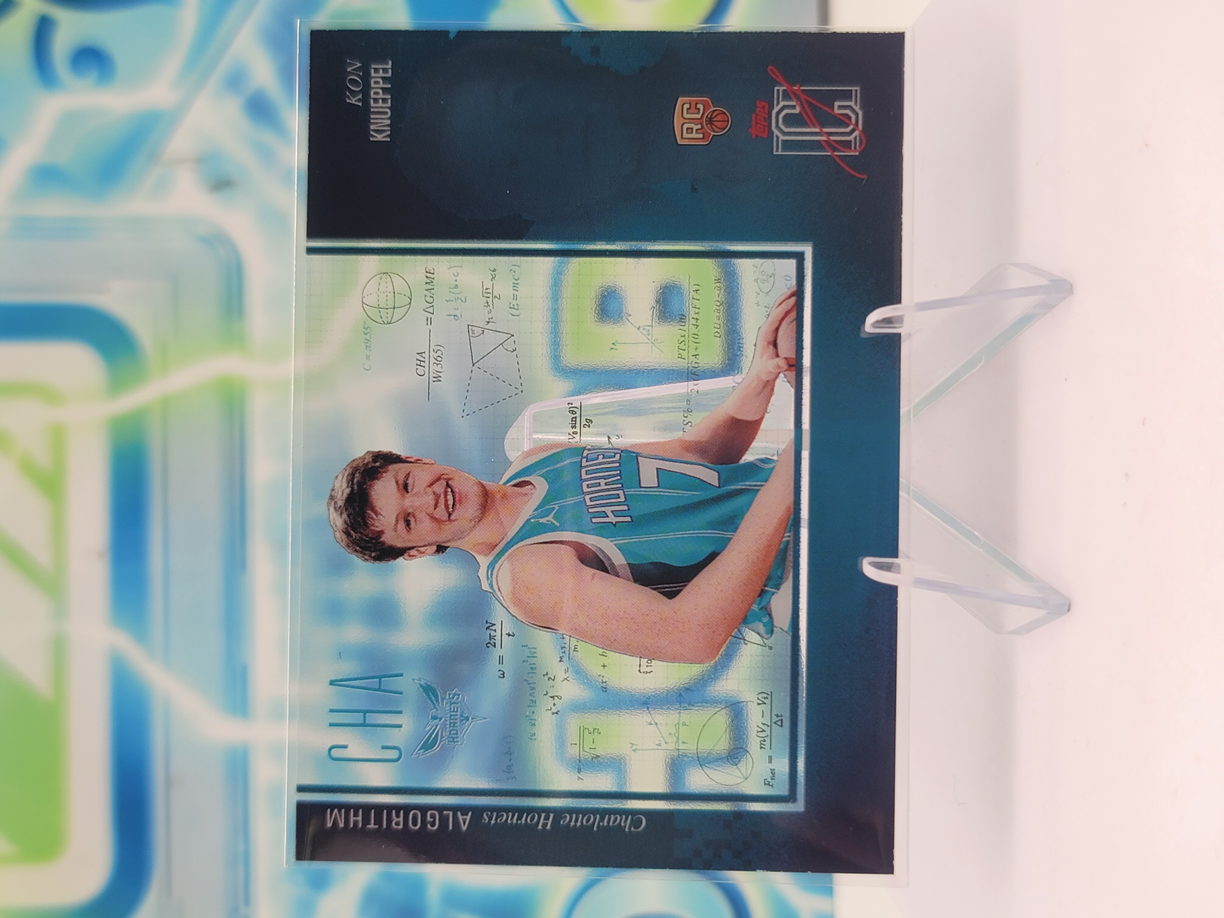 2026 Topps Signature Class Kon Knueppel — 2026 Topps Signature Class Algorithm Acetate Kon Knueppel Rookie