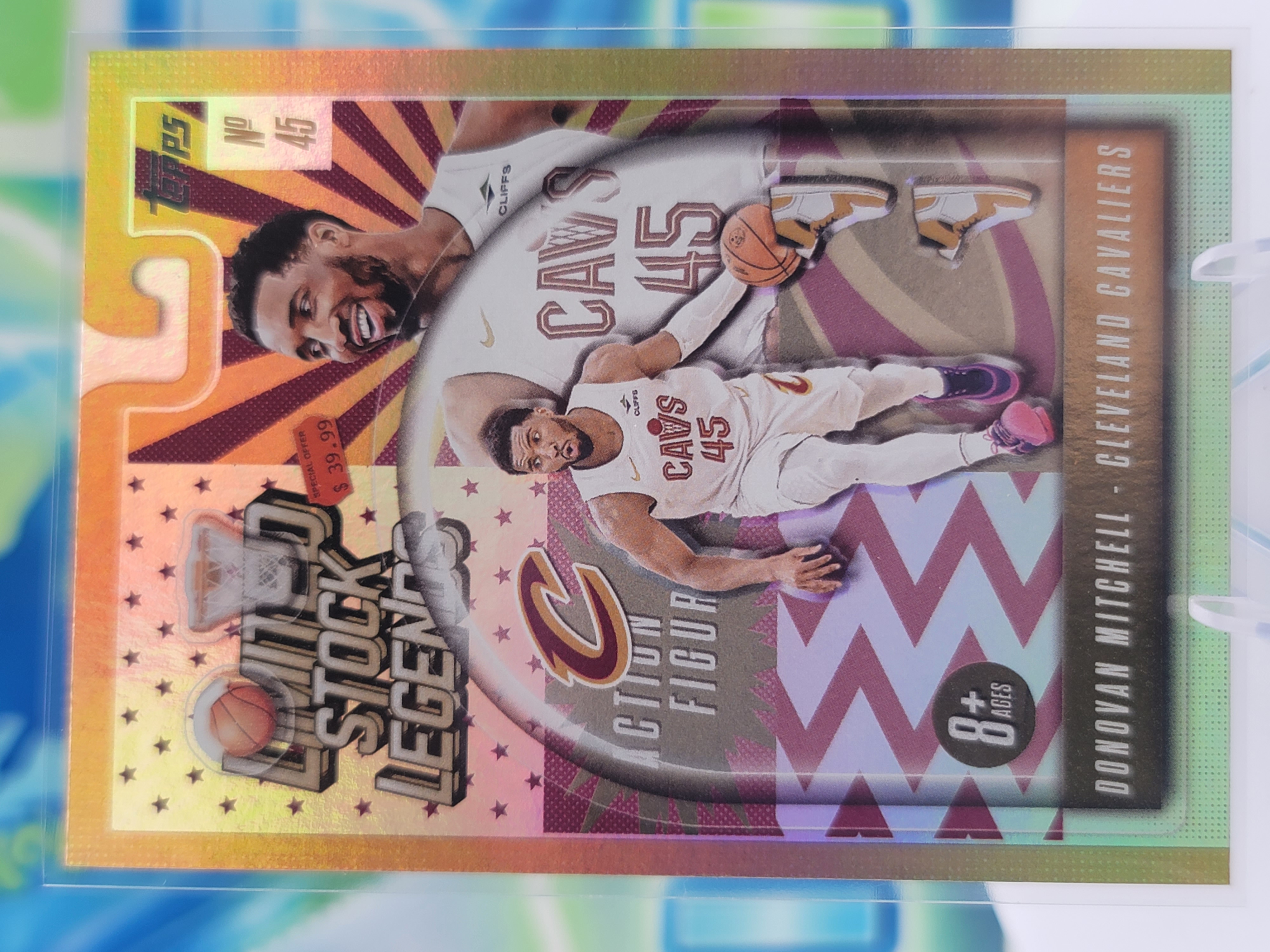 2025 Topps Topps Flagship Donovan Mitchell — 2025 Topps Topps Flagship Limited Stock Legends Donovan Mitchell