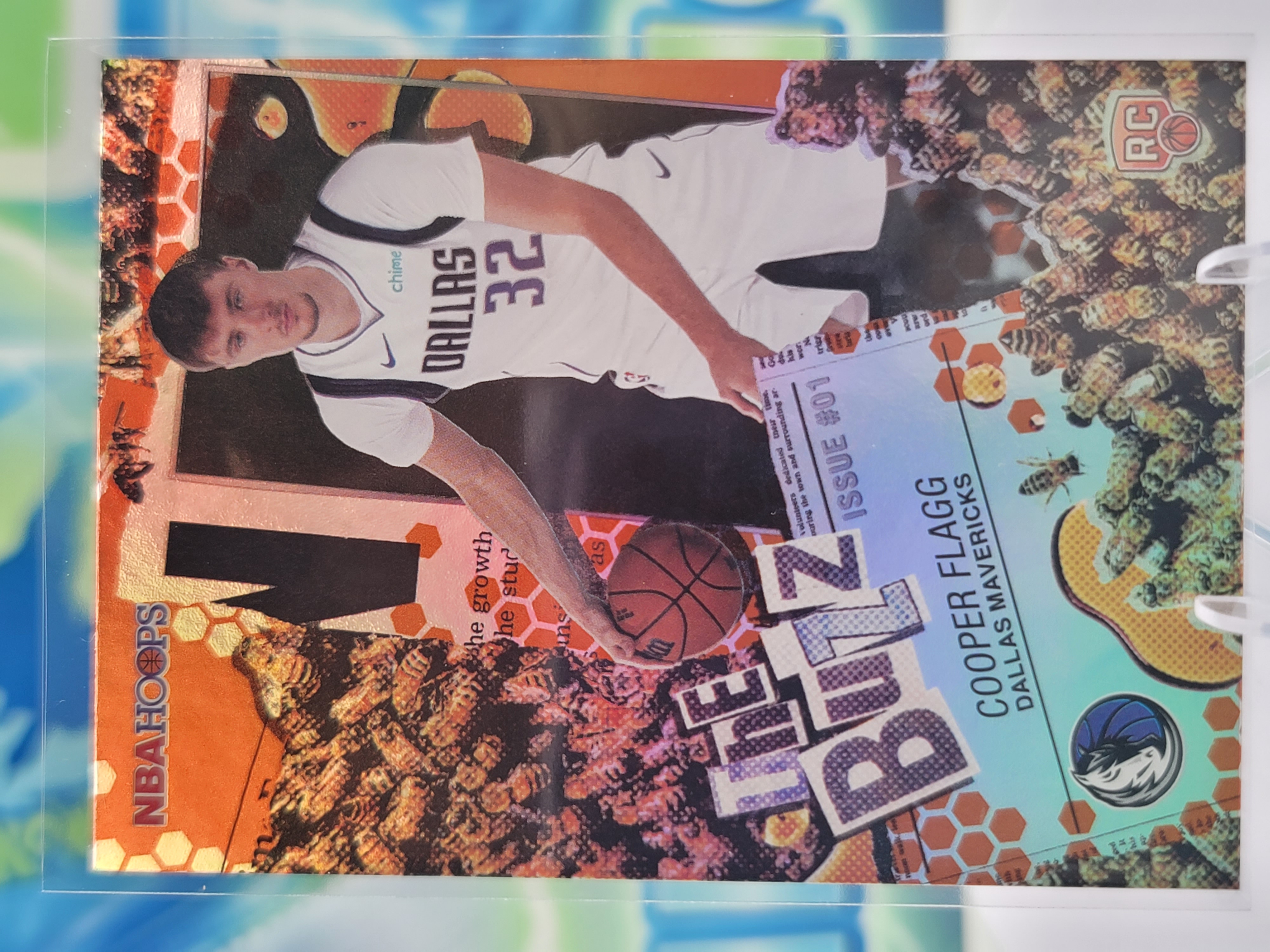 2026 Topps NBA Hoops Cooper Flagg — 2026 Topps NBA Hoops The Buzz Orange Hoops Cooper Flagg Rookie