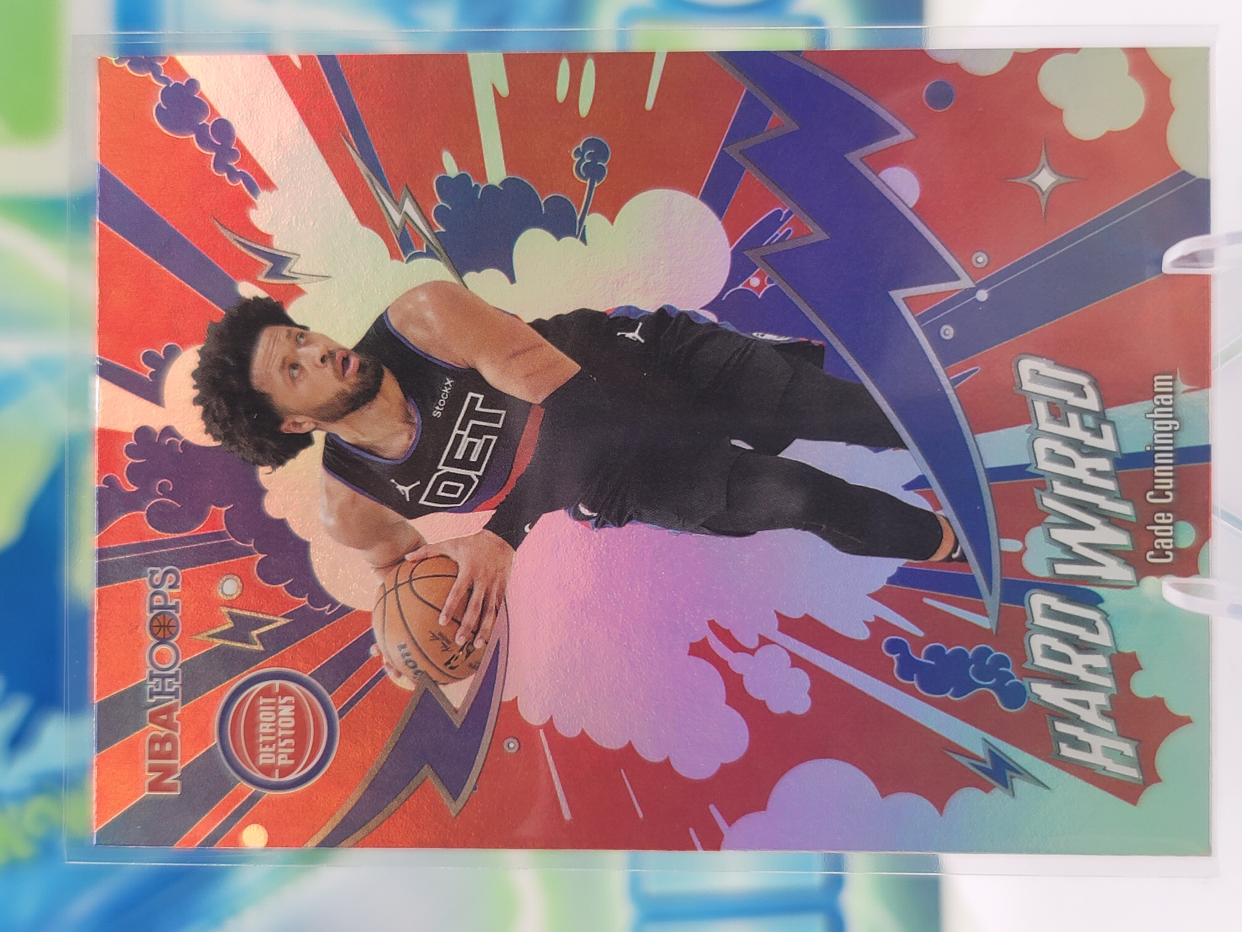 2026 Topps NBA Hoops Cade Cunningham — 2026 Topps NBA Hoops Hard Wired Orange Hoops Cade Cunningham